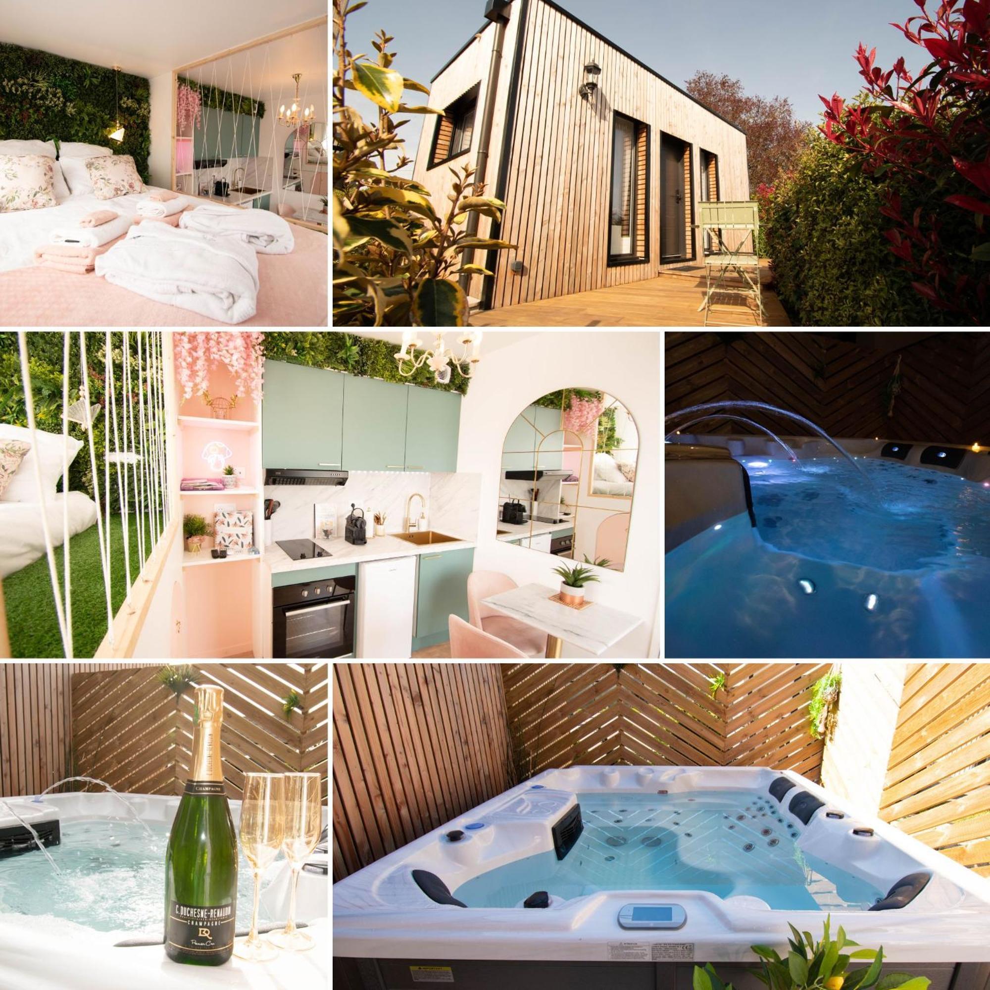 Studio Les 2 Fees - Jacuzzi - Deco Feerique Montfort-sur-Meu Dış mekan fotoğraf
